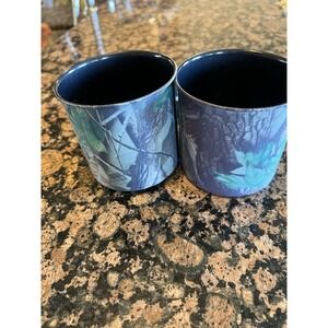 Enamel Realtree Camp Metal Coffee Camping Mug Cups Set Of 2 Soft touch Camo